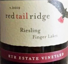Red Tail Ridge Winery RTR Estate Vineyard Riesling 2012